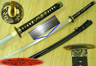 F901 - Damascus Plum Blossom Sword