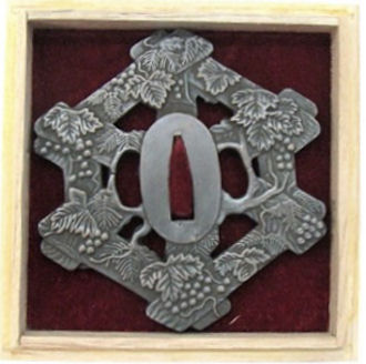 ST006 - Fallen Leaves Tsuba