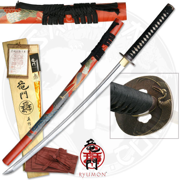 Ry3201 - Ryumon Phoenix Katana Sword