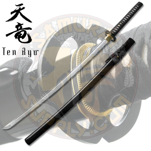 TR-001BK - Ten Ryu Black Musashi Katana