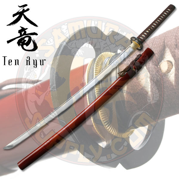 TR-001RD - Ten Ryu Red Musashi Katana