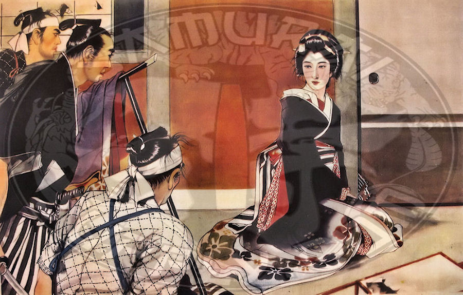 japanese art geisha. japanese art geisha. Japanese Art Geisha Girl