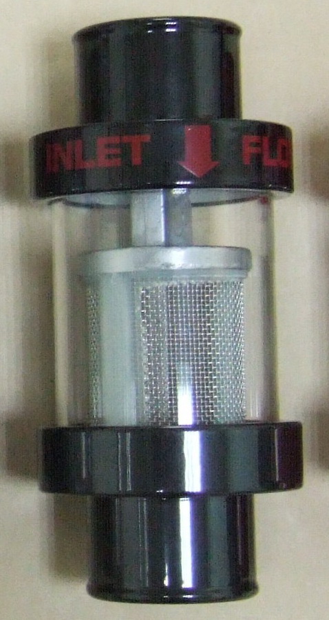 LSP-RF101-38B - 38mm Black Radiator Hose Filter